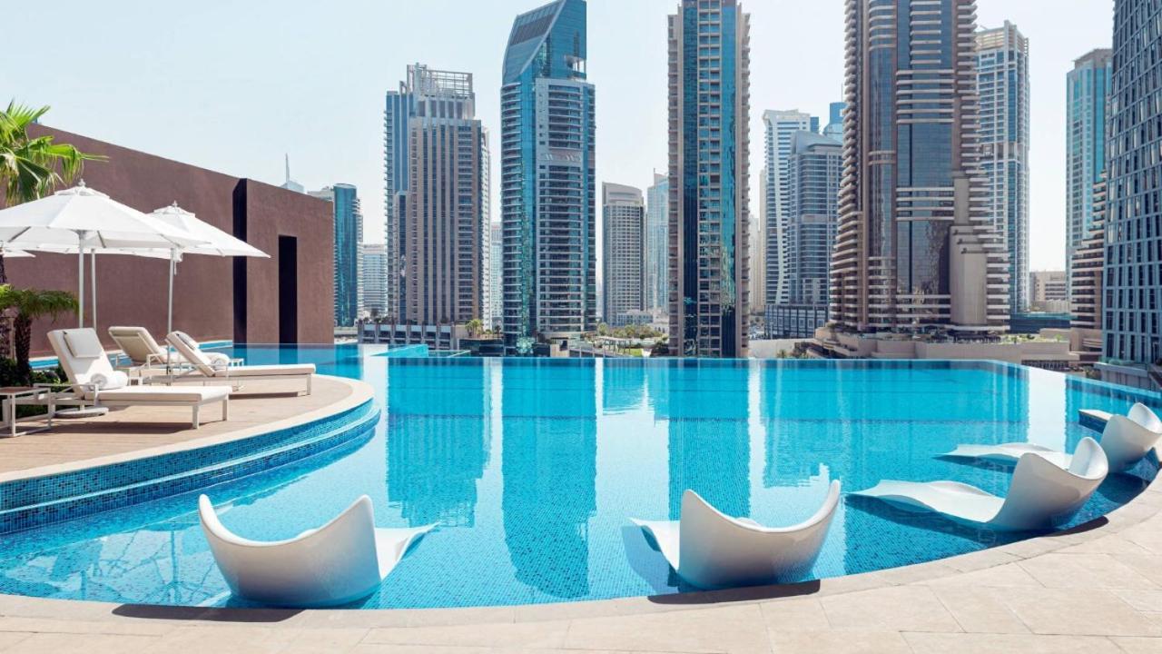 Desert Living Luxury Condo - Jumeirah Living Marina Gate Дубай Экстерьер фото